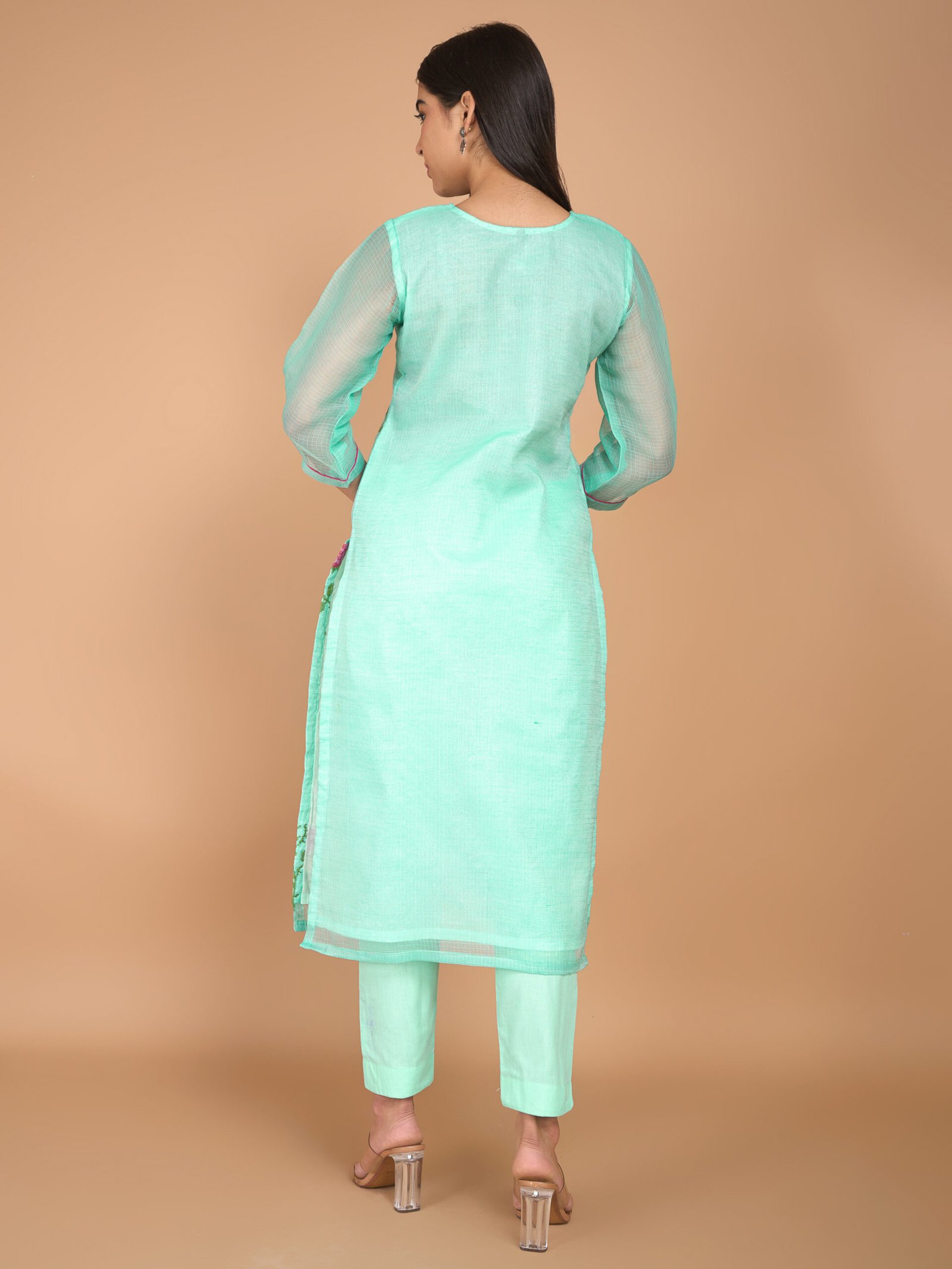 Blue Blossom Kota Doria - Sahee Livings