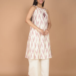 Ikat Tie up Red - Sahee Livings