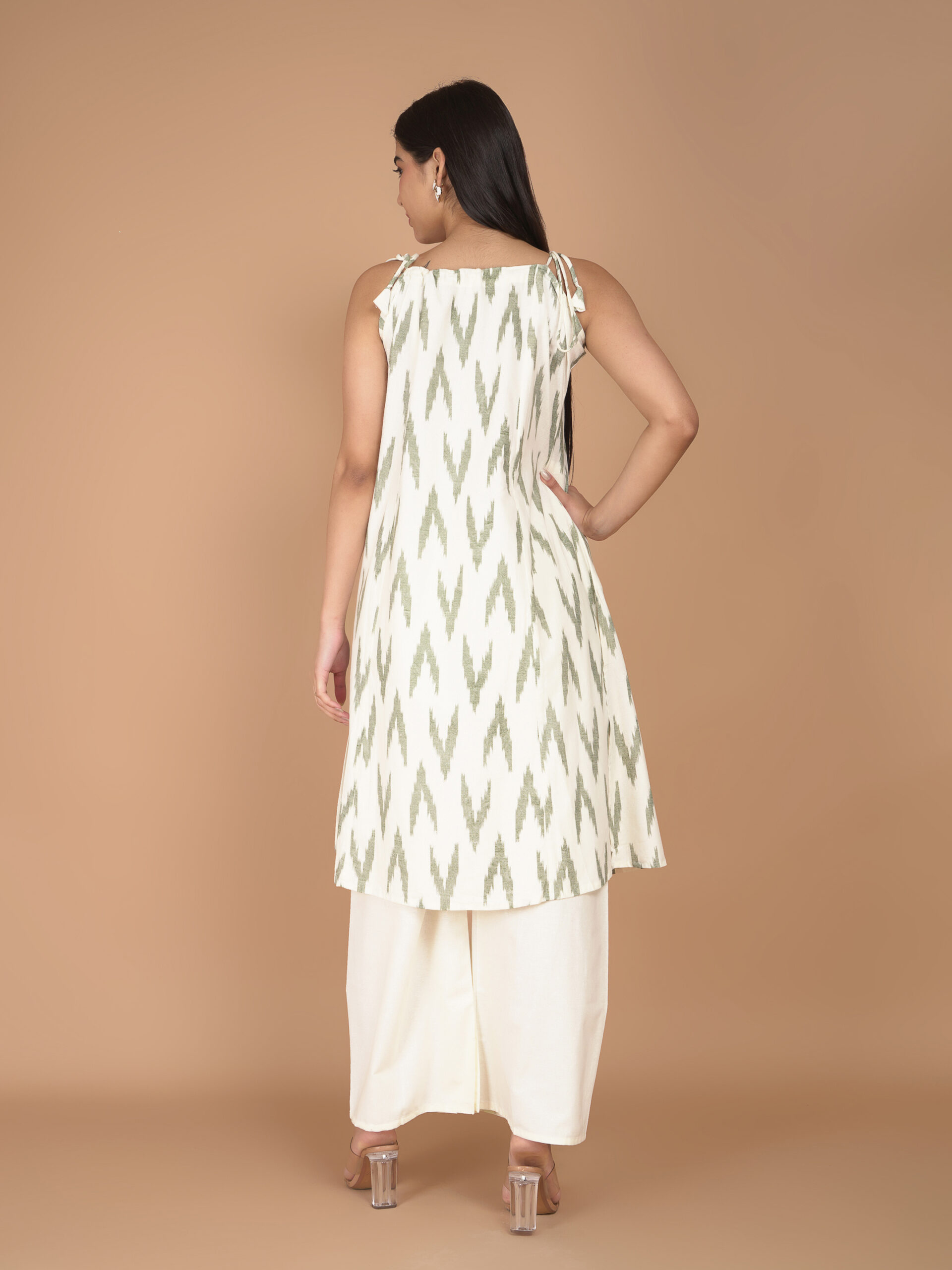 Ikat Tie up Green - Sahee Livings