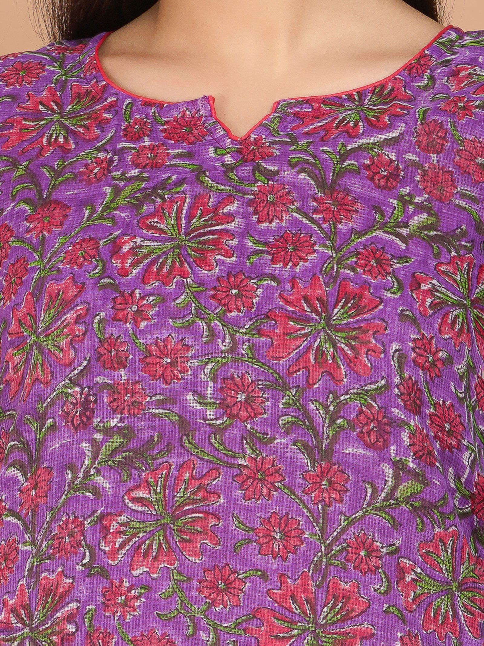 Lavender Lush Kota Doria