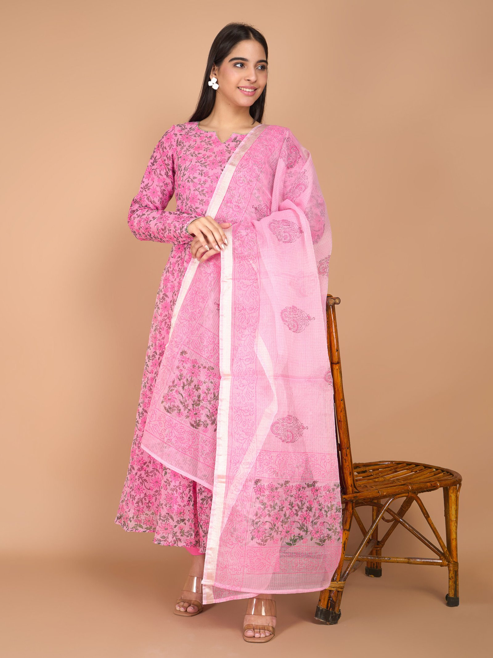 Pink Lush Kota Doria- Sahee Livings