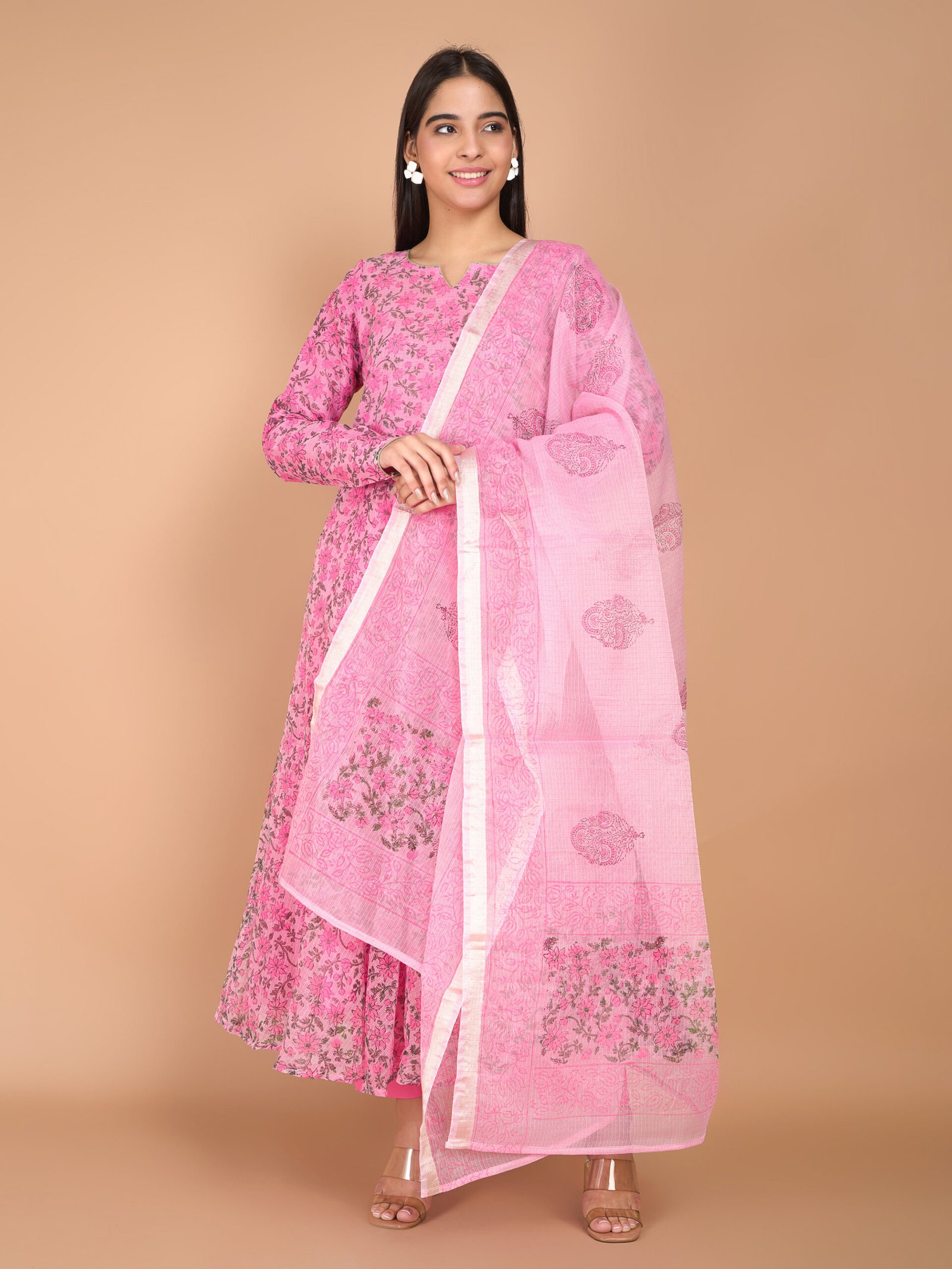 Pink Lush Kota Doria- Sahee Livings