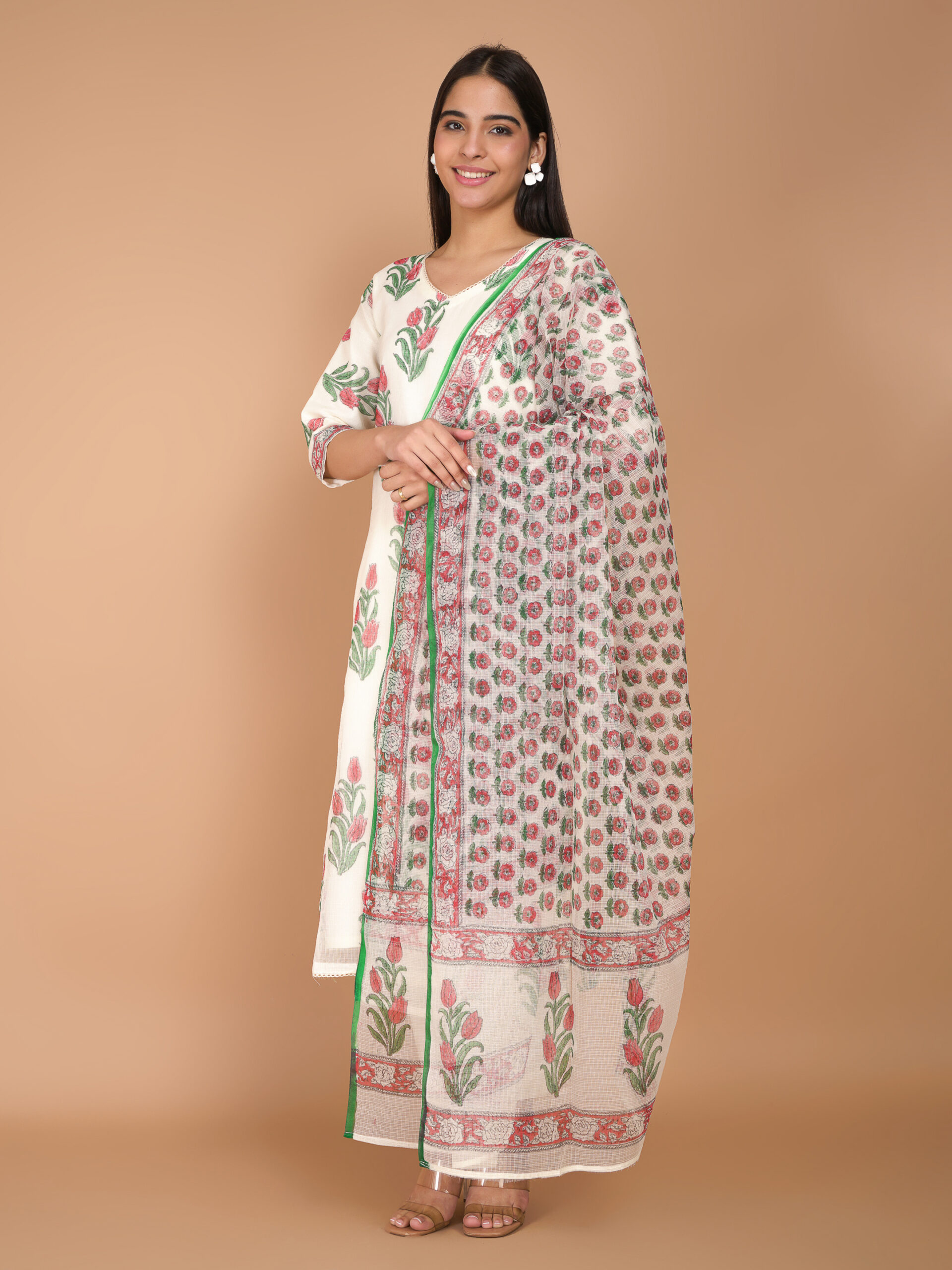 Red Orchid Kota Doria - Sahee Livings