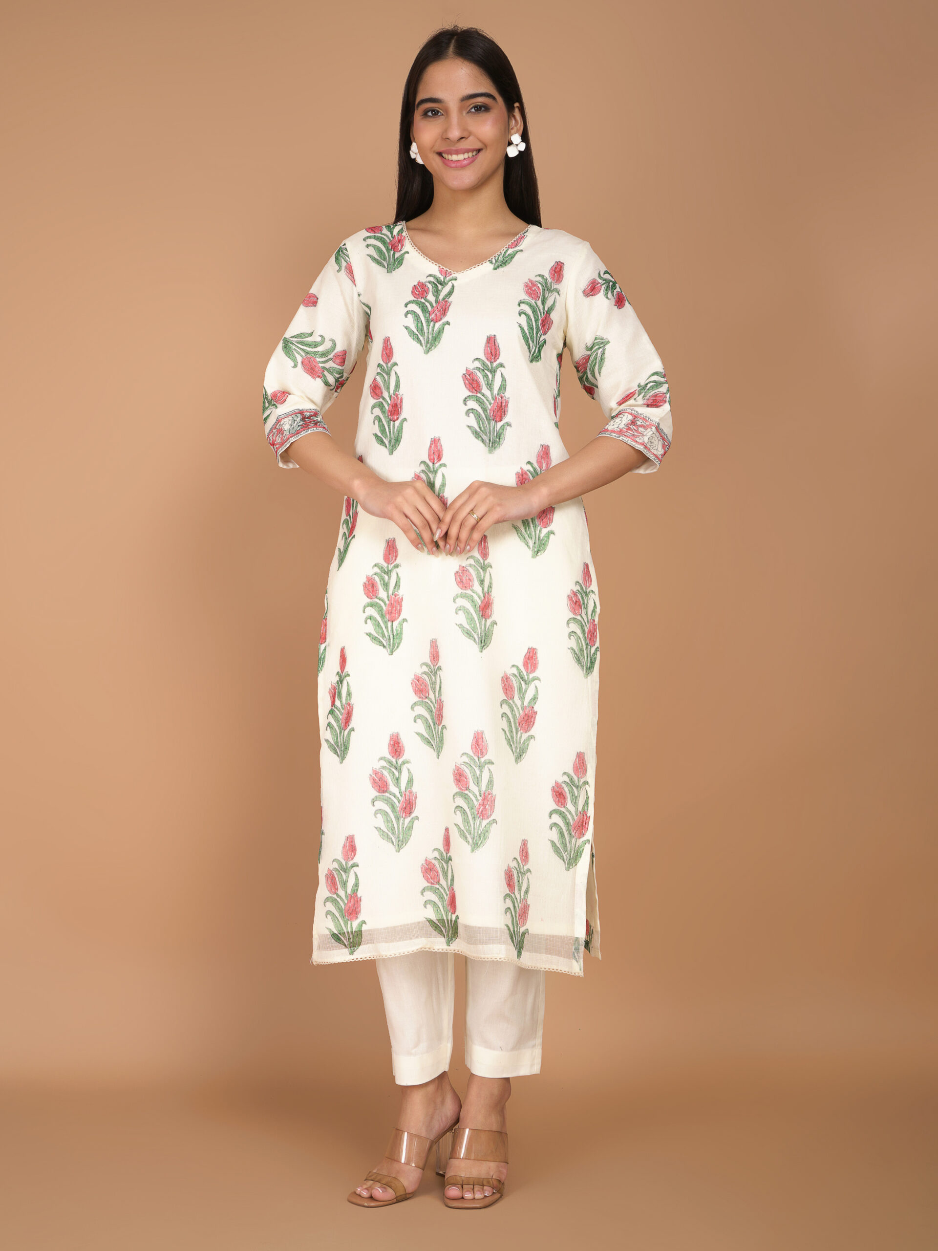 Red Orchid Kota Doria - Sahee Livings