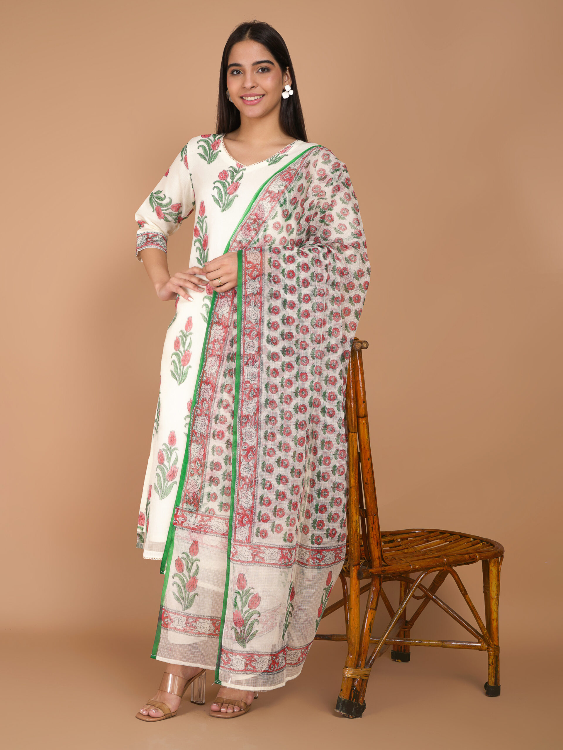Red Orchid Kota Doria - Sahee Livings