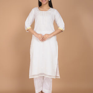 Regal White Kota Doria - Sahee Livings